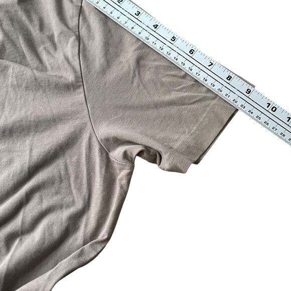 Hugo Boss Tee T-Shirt Men’s Large Brown Graphic Cotton Blend Short Sleeve - Picture 10 of 11